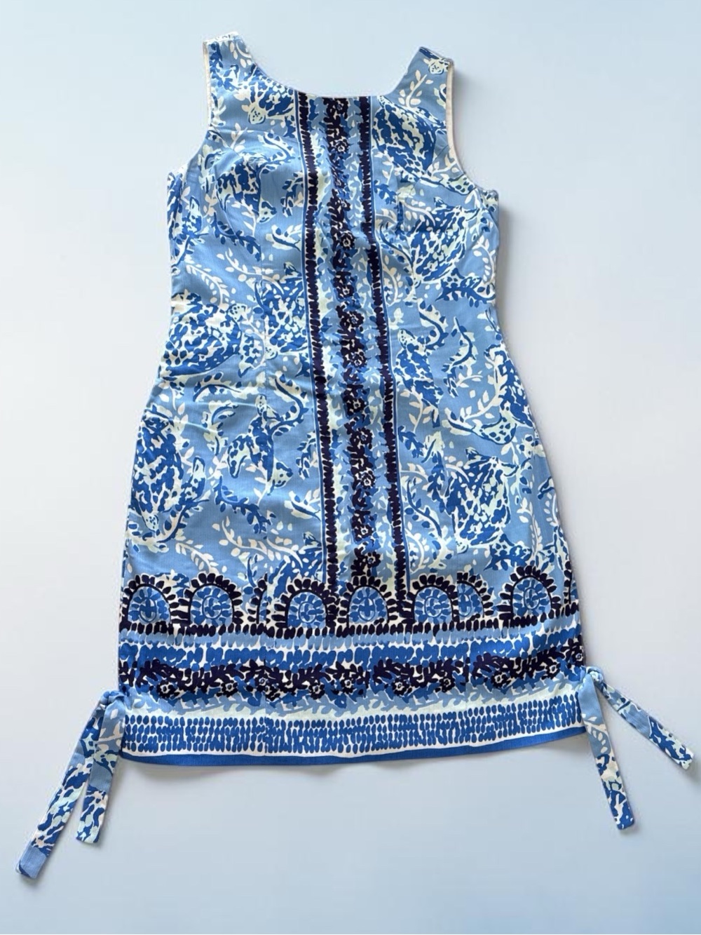NWOT - Lilly Pulitzer Size 2 - Peri Blue Print Dress